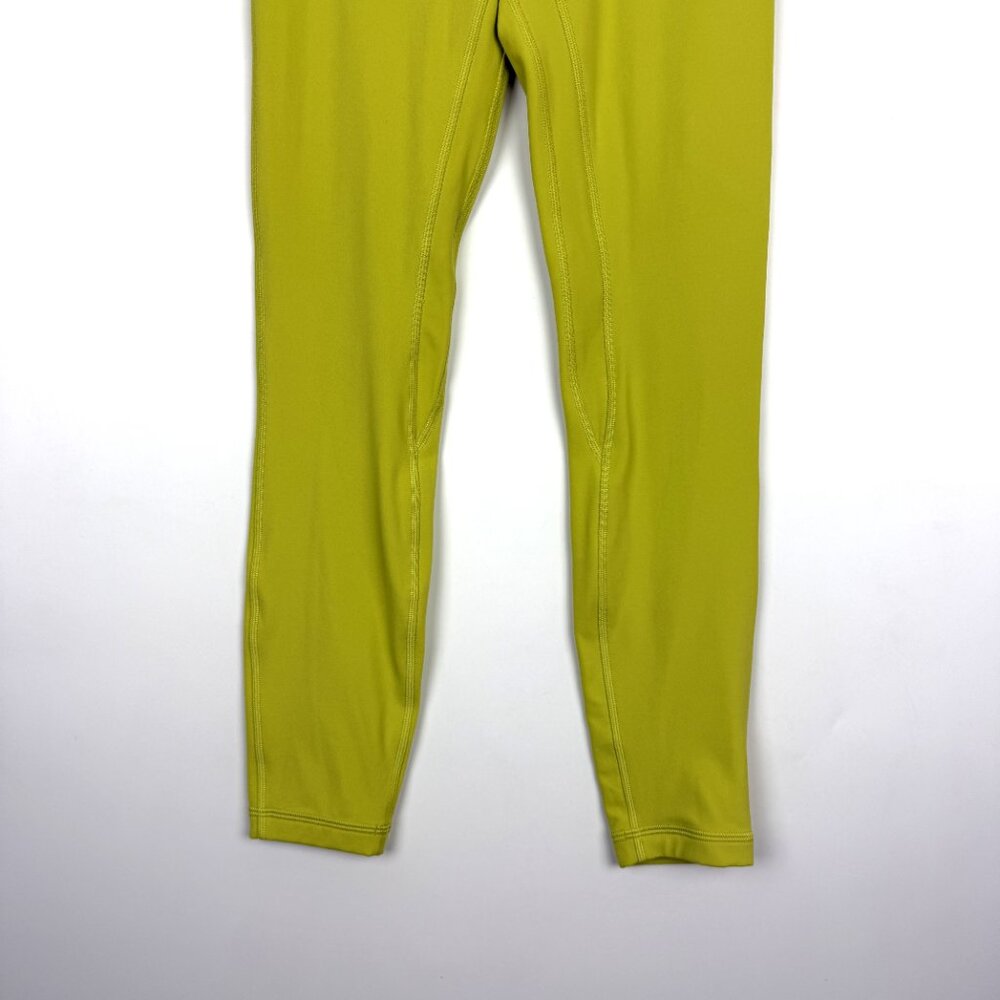 Lululemon Align High-Rise Pant 25" Yellow Pear Size 2 - Picture 4 of 8